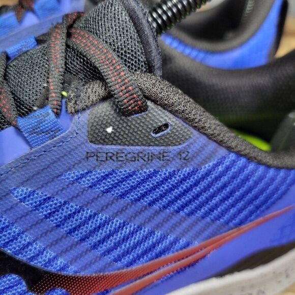 Saucony Peregrine 12 Running Sneakers Blue Raz Acid S20737-25 Mens US Size 8 .5 - Picture 3 of 12
